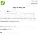 Simple Release Form - Shouren Chinese School