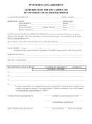 Inventory Loan Agreement