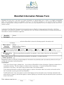Model Template Agency Release Of Information Form - Manegait
