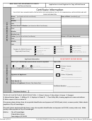 Application To Local Registrar For Copy Of Birth Record - Canandaigua, Ny
