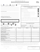 Original Application Form For Ad Valorem Tax Exemption - Florida Department Of Revenue