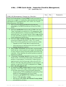 Cqg-90a - Cyms Inspection Checklist (army)
