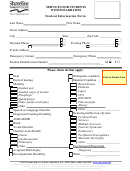 Student With Disabilities Information Form