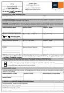 Form Veh 50 - Application Form To Transfer A Vehicle