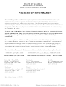 Release Of Information - Alaska