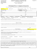 Fillable Foia Appeal Form To Appeal An Excess Fee Printable pdf