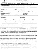 2015 Enrollment Form - Monmouth Conservatory Of Music