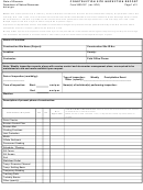 Form 3400-187 - Construction Site Inspection Report