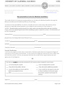 Documentation Form For Medical Conditions