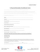 Epay Authorization Enrollment Form