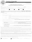 Mobile Home Permit Application Form