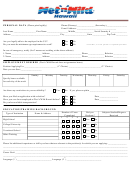 Wet-n-wild Hawaii Employment Application Form