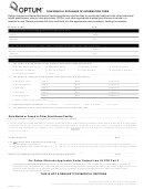 Confidential Exchange Of Information Form