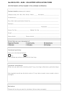 Mjm Volunteer Applciation Form