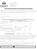 Federal Direct Parent Loan Request Form
