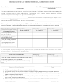 Virginia Cacfp Infant Feeding Preference / Parent Choice Form