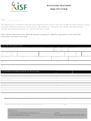 Isf Player Transfer Request Form