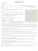 Massage Therapy Intake Form - Full Circle Health Care