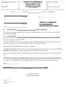 Order Of Summons In Garnishment And Interrogatories - Nebraska State Court Form - 1983