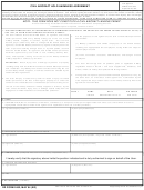 Dd Form 2402 - Civil Aircraft Hold Harmless Agreement