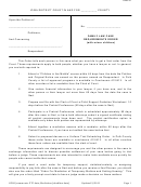 Family Law Case Requirements Order (with Minor Children) Form - Iowa District Court