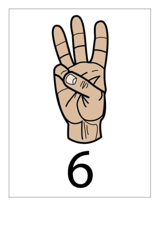 Number 6 Filled printable pdf download