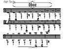 Oboe Fingering Chart