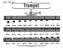 Trumpet Finger Chart