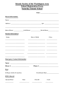 School Registration Form - Iswa