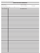 Form Cms-807 - Surveyor Notes Worksheet