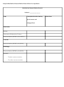 Sample Medication Reconciliation Record Form For Inpatients