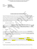 Second Mortgage Promissory Note