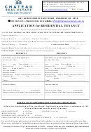 Application For Residential Tenancy