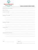 Medical Incident Report Form