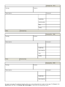 Receipt Template - Black And White