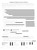 Standard Form Real Estate Contract Template