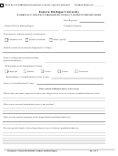 Eastern Michigan University Workplace Violence/ Prohibited Conduct Incident Report Form