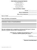 Form 2488 (cmep) - Case Conference Report