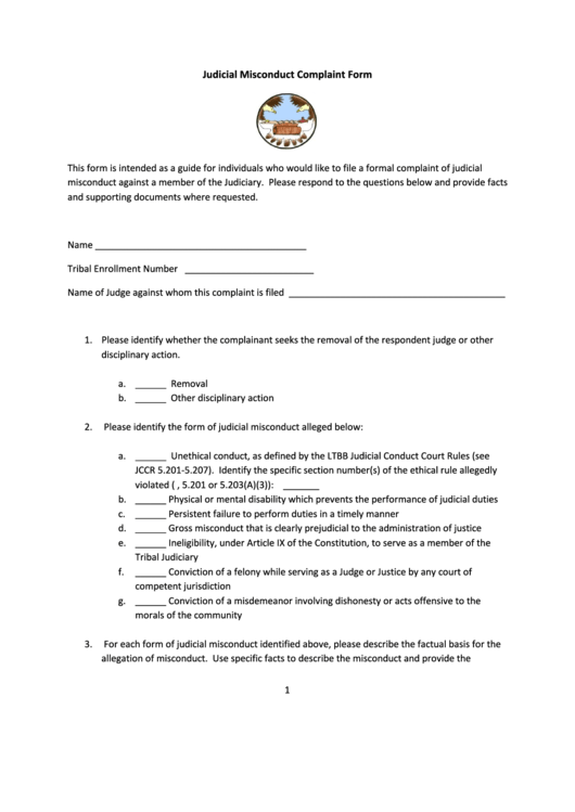 judicial-misconduct-complaint-form-printable-pdf-download