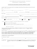 Classified Resignation/retirement Form