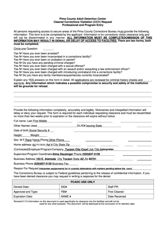 25 Visitation Form Templates Free To Download In PDF