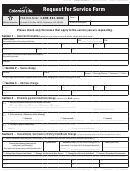 Form 05897-32 - Request For Service Form Printable pdf