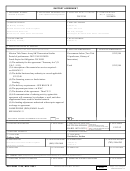 Dd Form 1144 - Support Agreement