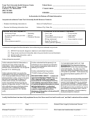 Authorization Form For Release Of Patient Information
