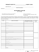 Fillable Probate Forms Petitioners Account Printable pdf