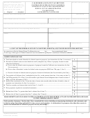 Form Et-1 - California Estate Tax Return California State Controllers Office 2007