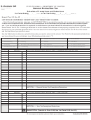 Form G-45/g-49 - Schedule Ge - General Excise/use Tax