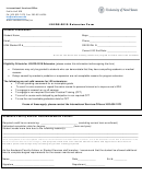 University Of New Haven I-20/ds-2019 Extension Form