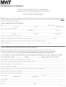 New York Institute Of Technology Sevis I-20 Transfer Form