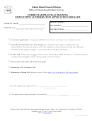 Curricular Practical Training Employment Authorization Application Checklist